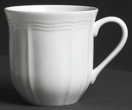 Antique White (Not Bone) Mug