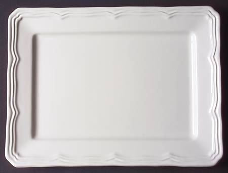 Antique White (Not Bone) Canape Tray