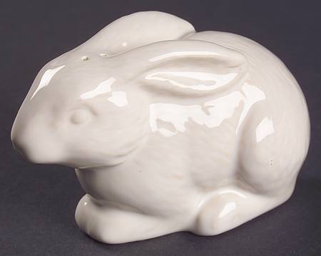 Antique White (Not Bone) Figural Salt Shaker