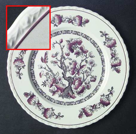 Dynasty (Rope Edge) Dinner Plate
