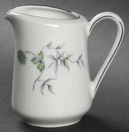Green Ming (Platinum Trim) Creamer