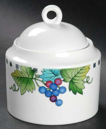 Pomme Court Sugar Bowl & Lid