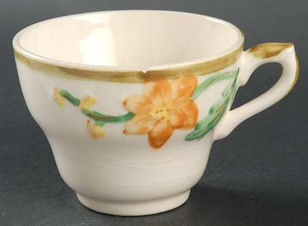 Delphinium Orange Flat Cup