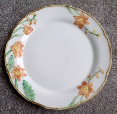 Delphinium Orange 13" Chop Plate (Round Platter)