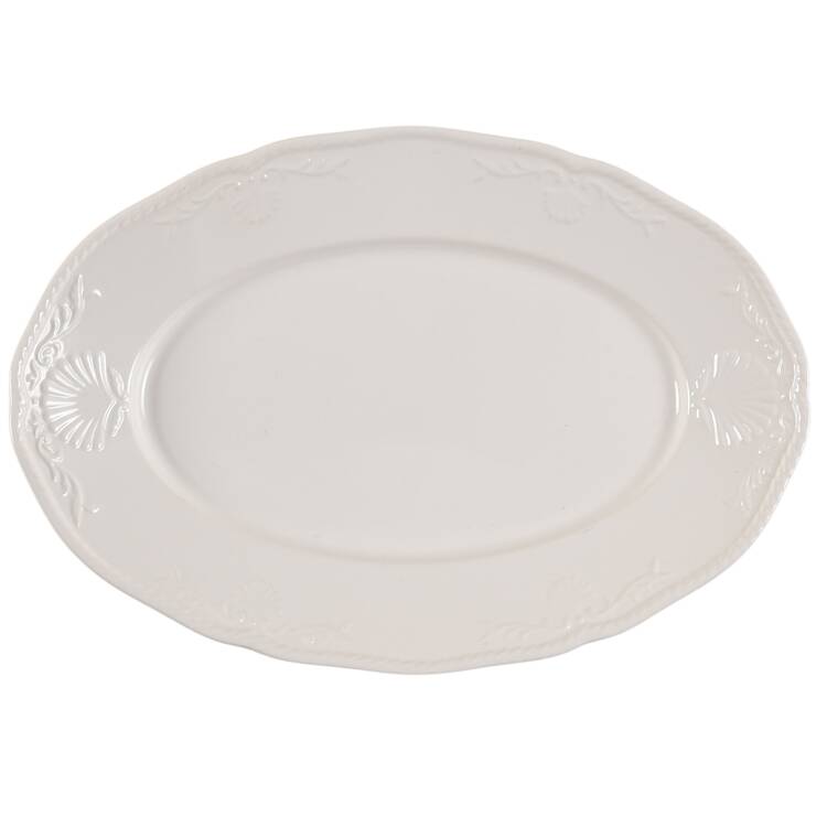 South Hampton White Underplate for Gravy Boat