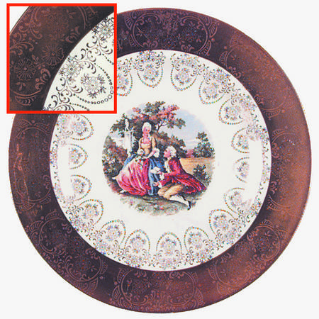 MJN2 Salad Plate