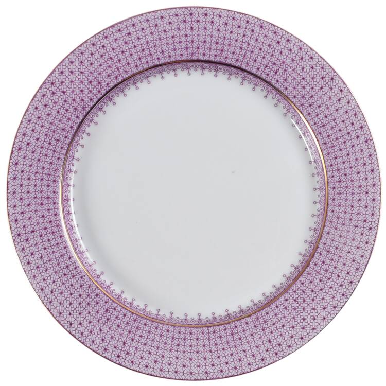 Plum Lace Bread & Butter Plate