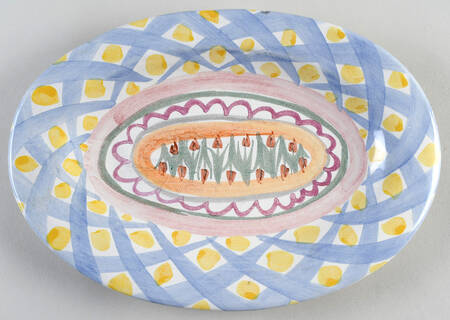 Aalsmeer 12" Oval Serving Platter