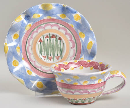 Aalsmeer Flat Cup & Saucer Set