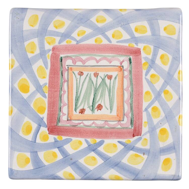 Aurora 6" Square Cork Back Trivet
