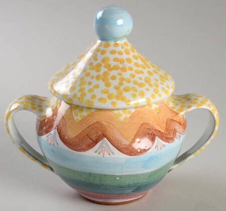 Brittany Sugar Bowl & Lid