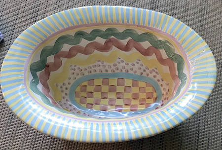 Cayuga 12" Oval Vegetable Bowl