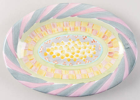 Cayuga 10" Oval Serving Platter