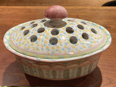 Madison Oval Potpourri & Lid