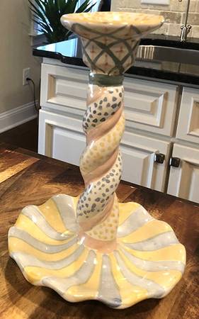 Monet 8" Tall Candlestick