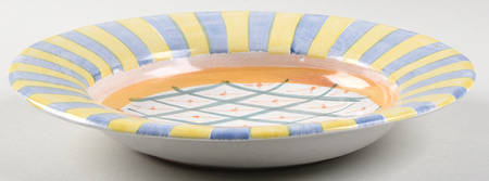 Monet Large Rim Soup Bowl