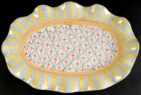 Monet 16" Oval Serving Platter