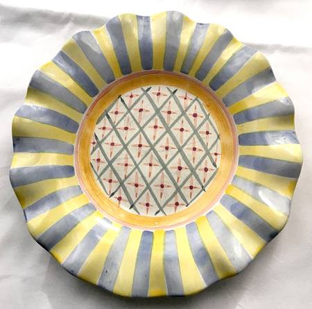 Monet Salad Plate
