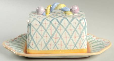 Monet Rectangular Covered Butter