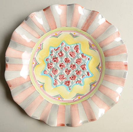 Rose Cottage Salad Plate
