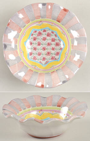 Rose Cottage Fruit/Dessert (Sauce) Bowl