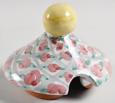 Rose Cottage Lid for Sugar Bowl