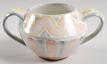 Rose Cottage Sugar Bowl No Lid