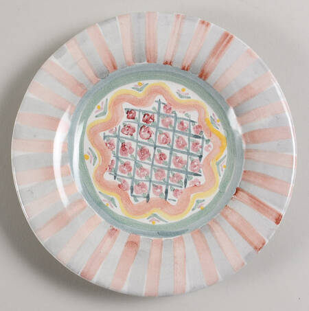 Rose Cottage Salad Plate