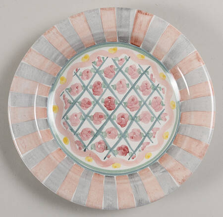 Rose Cottage Salad Plate