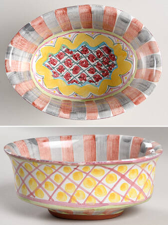 Rose Cottage Chowder Bowl
