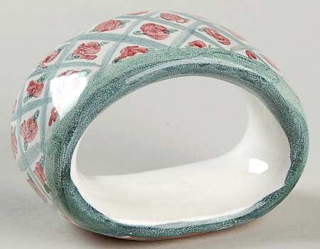 Rose Cottage Napkin Ring
