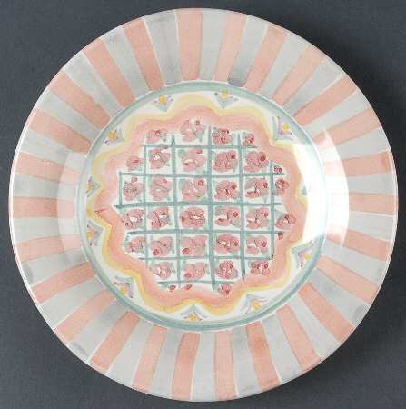 Rose Cottage Salad Plate