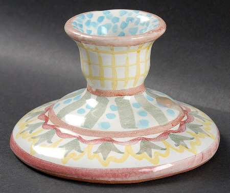 Rose Cottage Single Light Candlestick