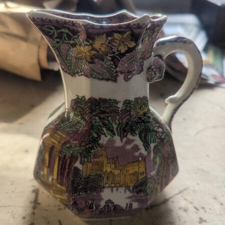 Vista Burgundy Yellow Multicolor 24 Oz Hydra Jug