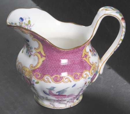Cockatrice Pink (Scalloped) Creamer