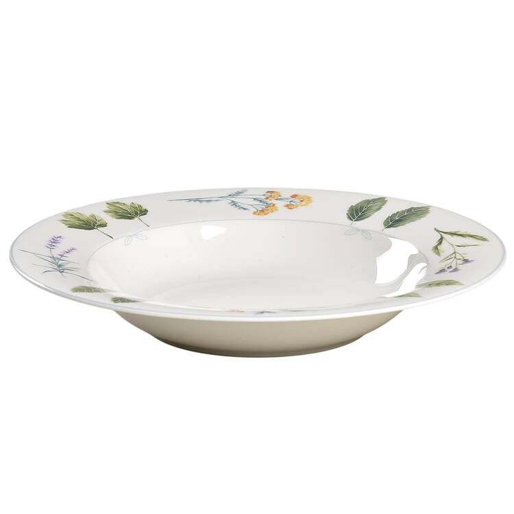 Nature's Harmony (Wildflowers) Large Rim Soup Bowl