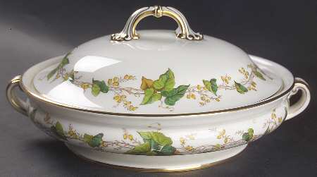 Lothian (Globe Backstamp) Round Covered Vegetable