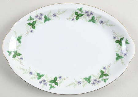Pamona 12" Oval Serving Platter by Meito