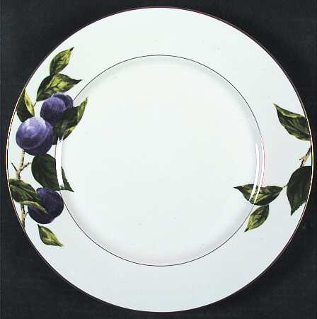 Plum Court 12" Chop Plate (Round Platter)