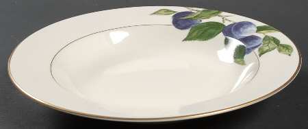 Plum Court Rim Soup Bowl