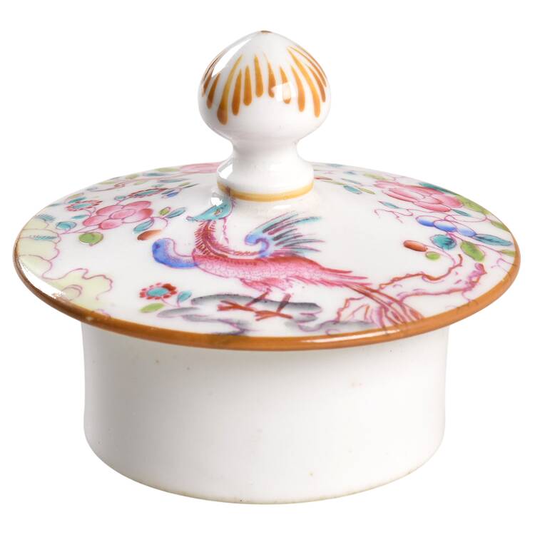 Cockatrice Pink (Smooth, Globe Backstamp) Lid for Mini Coffee Pot