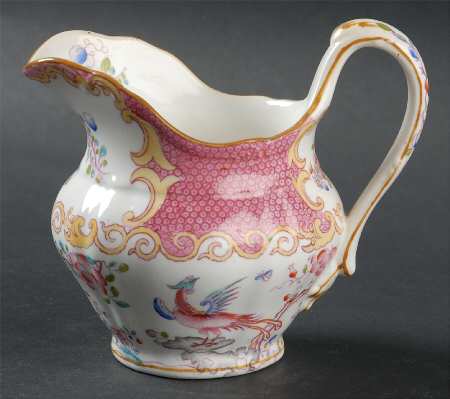 Cockatrice Pink (Smooth, Globe Backstamp) Creamer