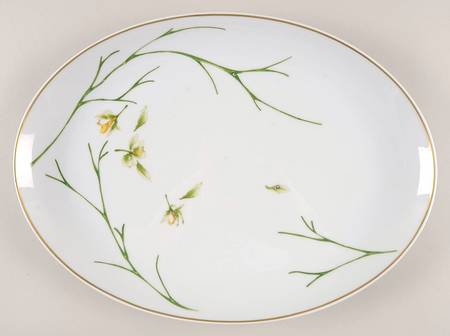 Jardin De Flore (Envie Shape) 14" Oval Serving Platter