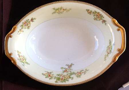MEI689 9" Oval Vegetable Bowl