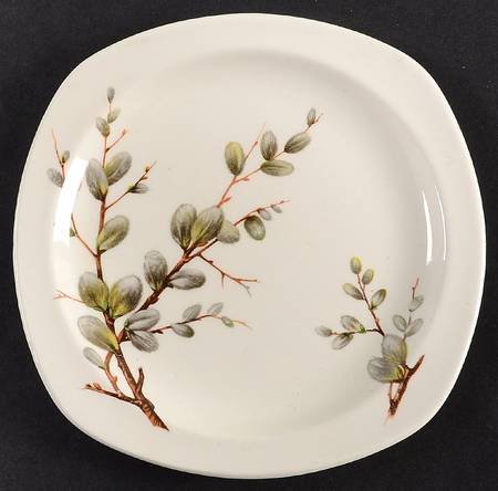 Pussy Willow Bread & Butter Plate