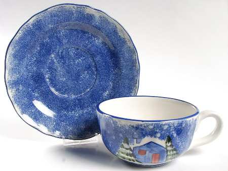 MRK2 Breakfast Cup & Saucer Set