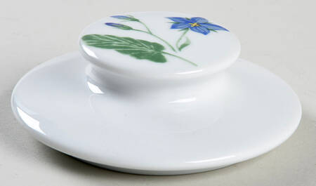 Floral Splendor Lid for Sugar Bowl