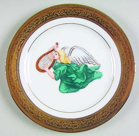 Magnificence Angels Salad Plate