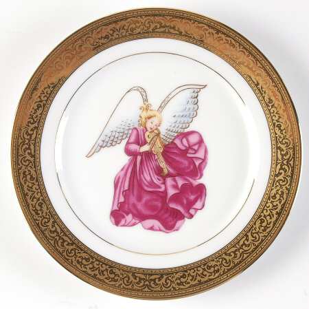 Magnificence Angels Salad Plate