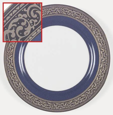 Magnificence Solids Salad Plate